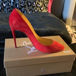 Christian Louboutin Vibrant Red Heels